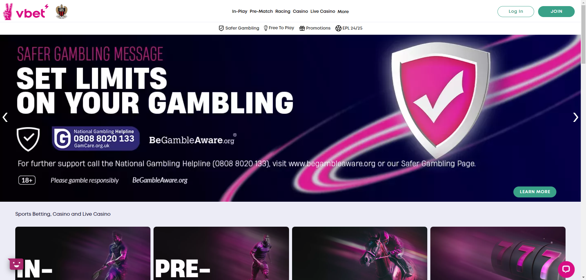 Vbet Casino